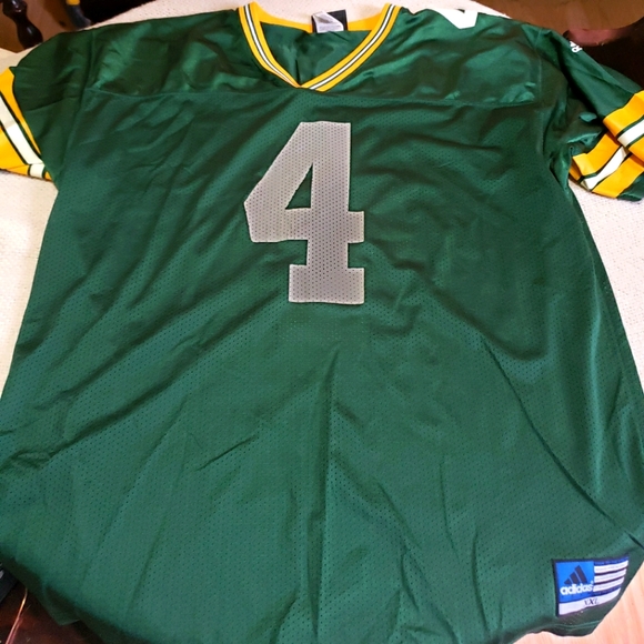 Vintage Brett Favre Adidas NFL Green Bay Packers Jersey - Picture 2 of 3